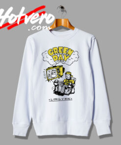 Green Day Longview Bored Graphic Sweatshirt
