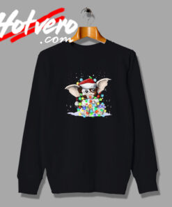 Gremlins Gizmo With Lights Christmas Sweatshirt