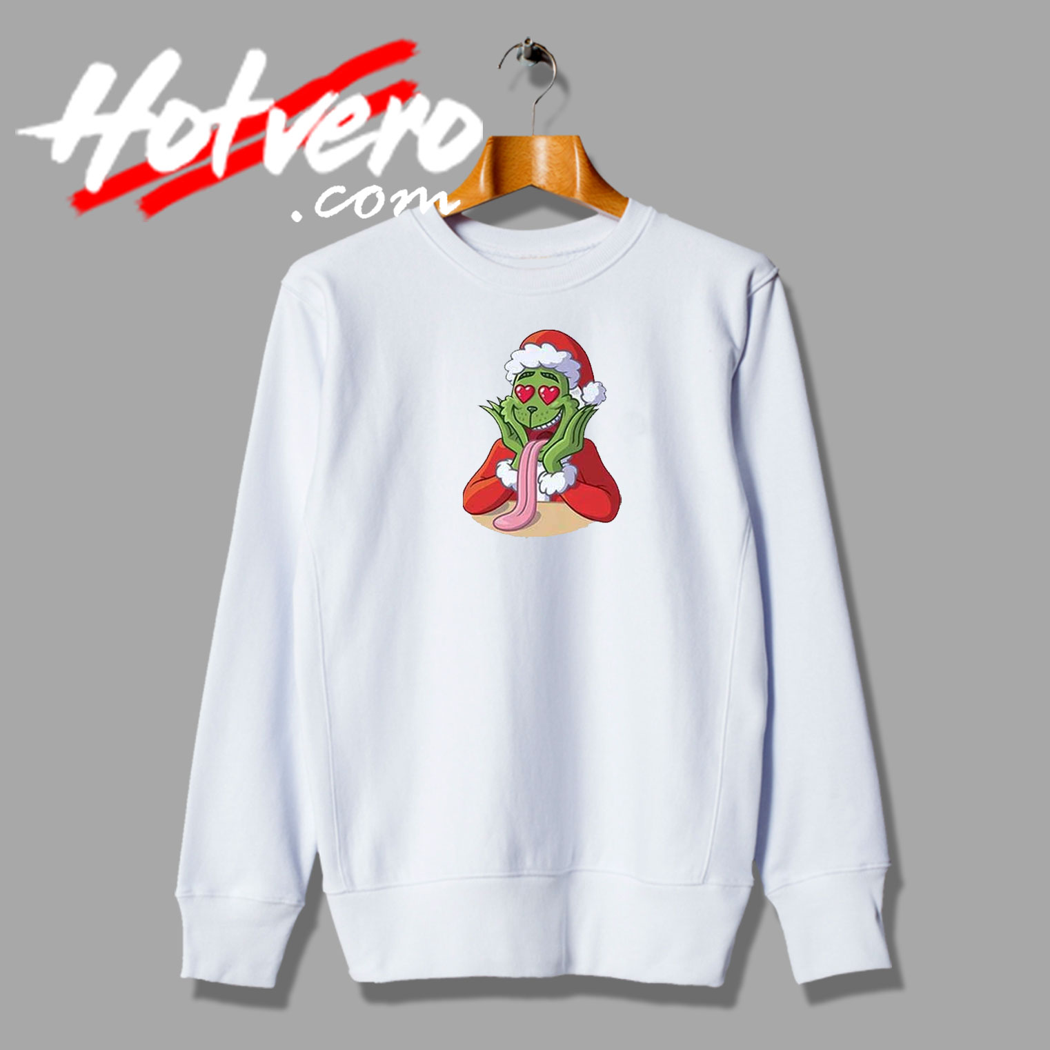 Grinch Love Christmas Funny Sweatshirt