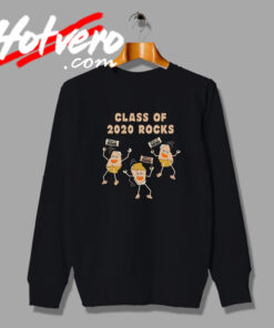 Happy Class of 2020 Rocks Art Sweatshirt