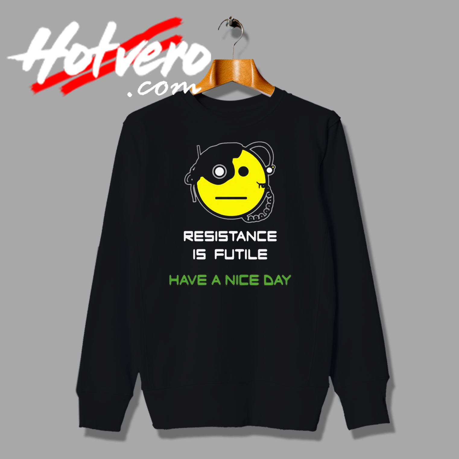 Have A Nice Day Star Trek Emoji Sweatshirt