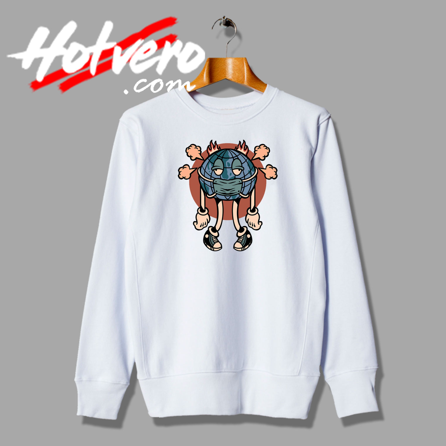 Heal The World Mask Sweatshirt