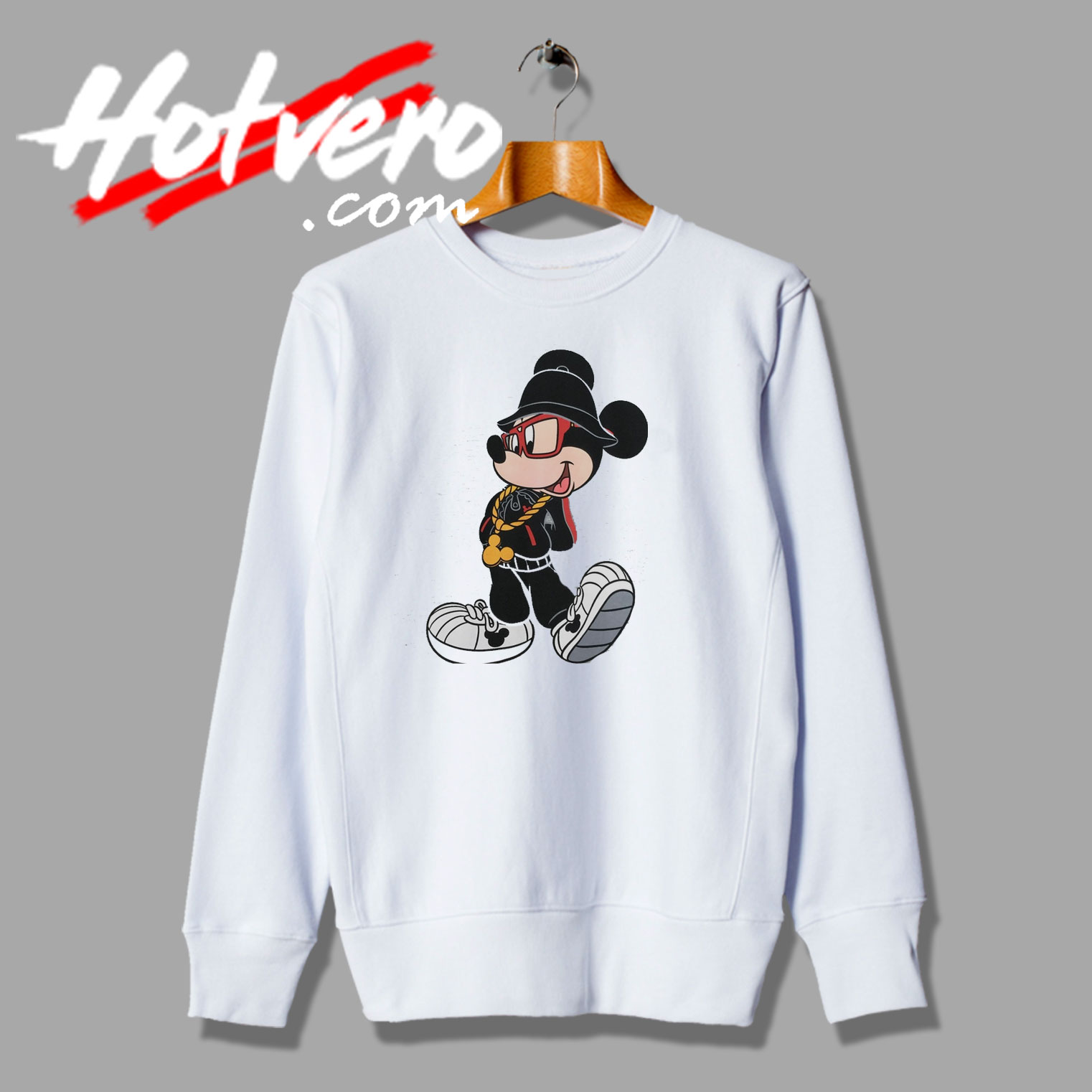 Hip Hop Rap Mickey Mouse Disney Sweatshirt