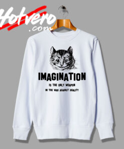 Imagination Cheshire Cat Looking Glass Sweatshirt
