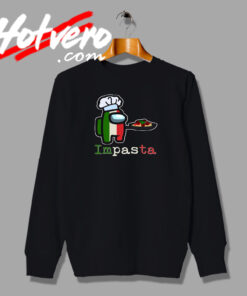 Impasta Imposter Among Us Cooking Graphic Sweatshirt