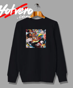 J Cole World Art Collage Sweatshirt
