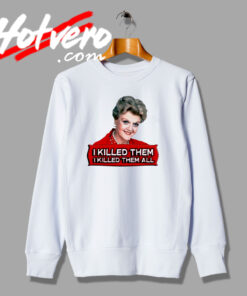 Jessica Fletcher Tv Character Photo Sweatshirt