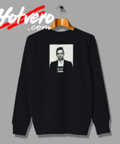 Johnny Cash Mugshot Funny Sweatshirt