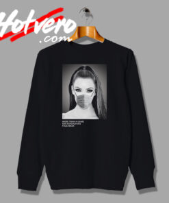 KIM KARDASHIAN Face Mask FUnny Photo Sweatshirt