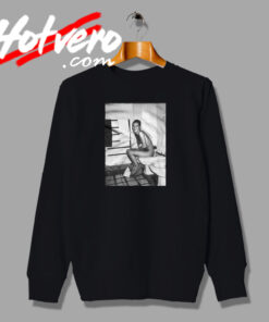 Kate Moss On Toilet Vintage Style Sweatshirt