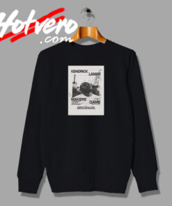 Kendrick Lamar Graphic Poster Sweatshirt