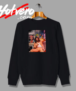 King World of J Cole Artwork Sweatshirt