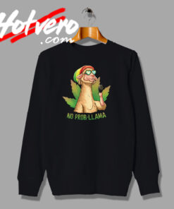 LLama THC Marijuana Cannabis Sweatshirt
