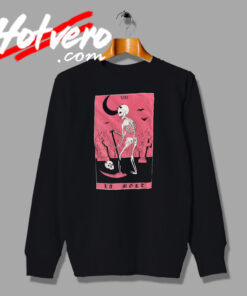 La Mort Death Tarot Card Vintage Style Sweatshirt