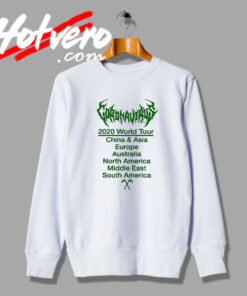 List Of Coronavirus World Tour Sweatshirt