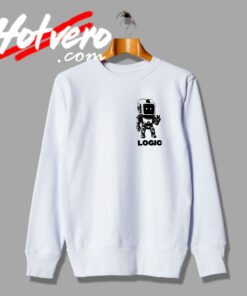 Logic Atom Robot Logo Sweatshirt