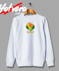 Love Birds My Valentine Love Sweatshirt