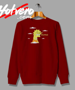 MEGA YACHT Lisa Simpson Parody Sweatshirt