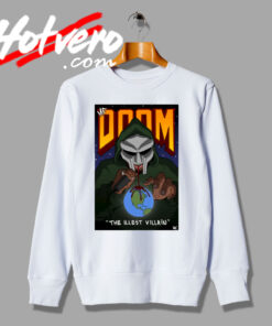 MF Doom The Illest Villain Music Graphic Sweatshirt