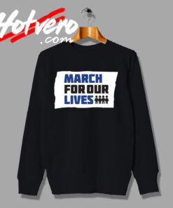 March For Our Lives Logo Graphic Sweatshirt