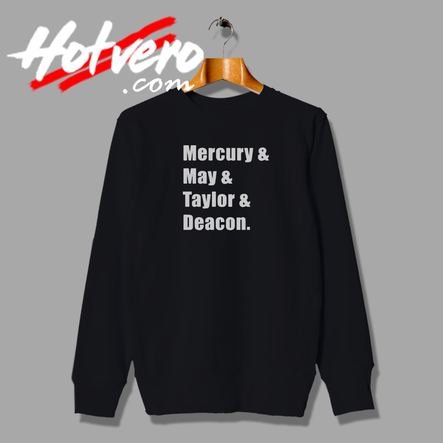 Mercury May Taylor Deacon Queen band Sweatshirt