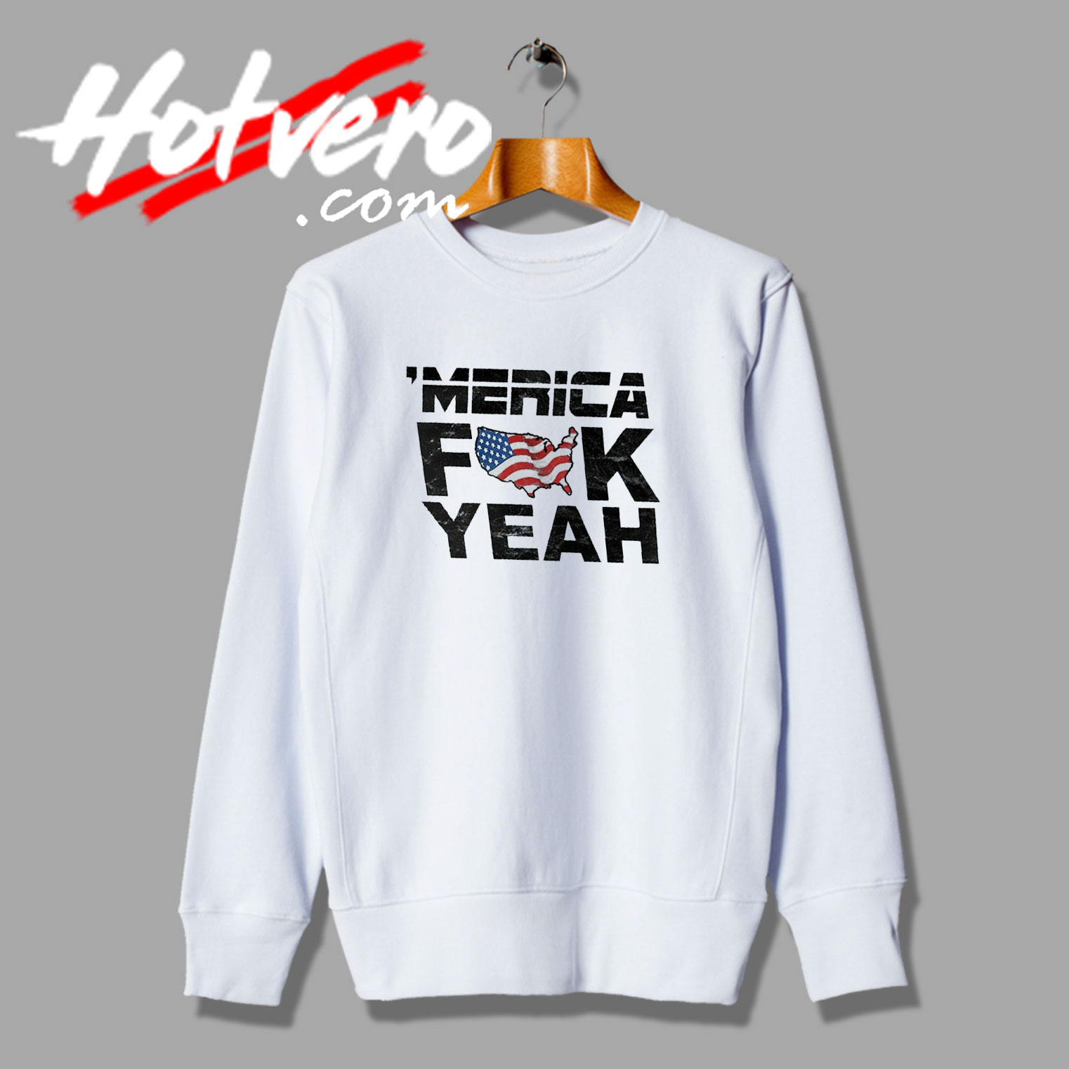 Merica Yeah 4th of July Funny Lovely Sweatshirt