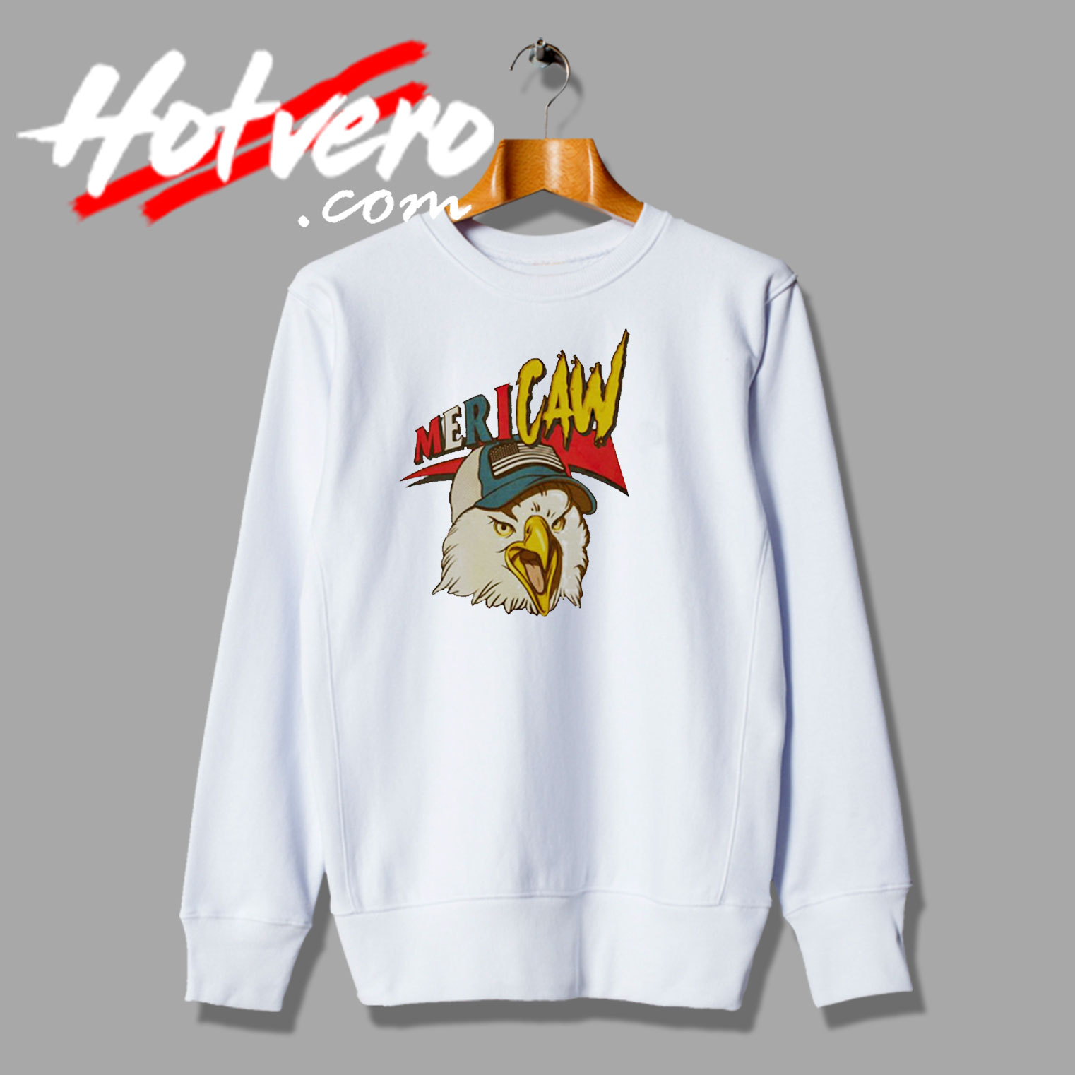 Mericaw for Independence Day Funny Graphic Sweatshirt