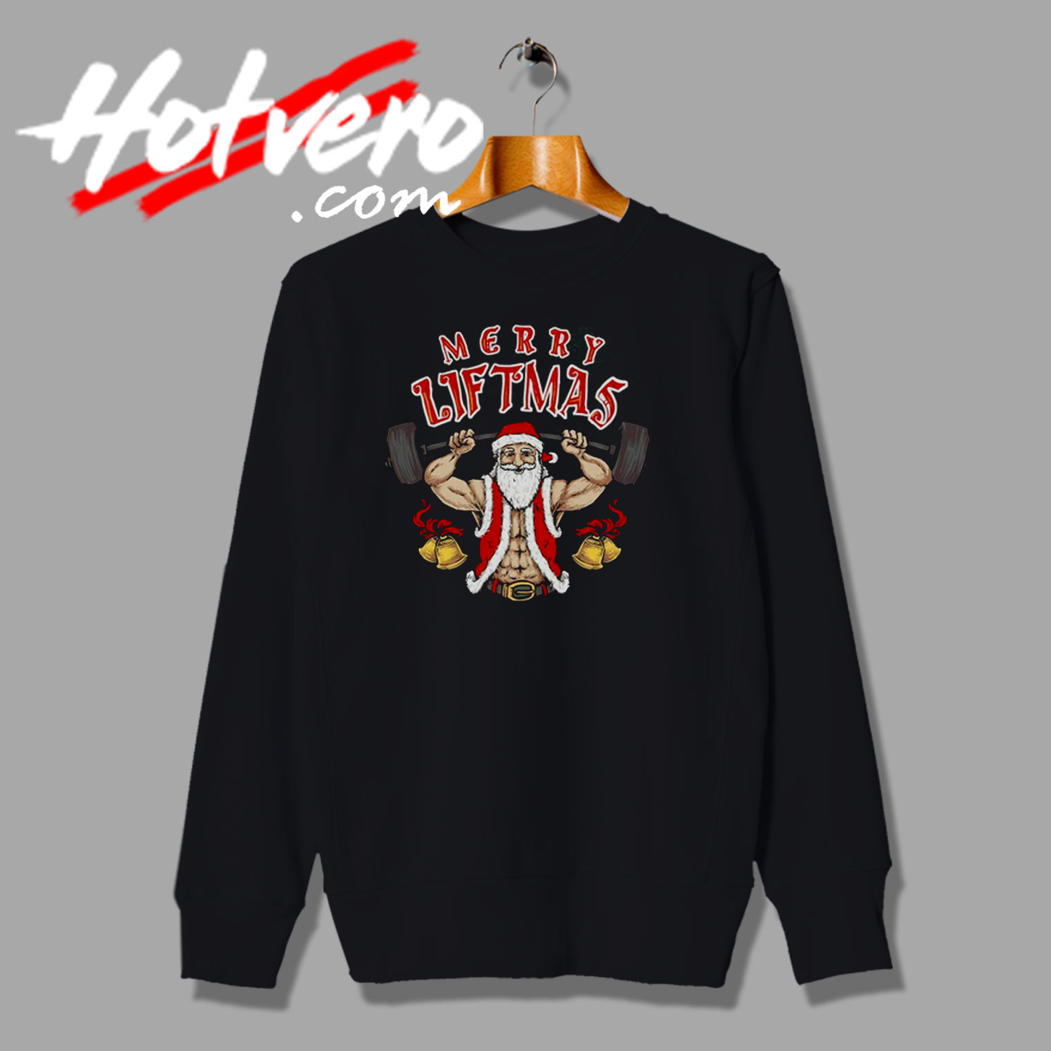 Merry Christmas Gym And Jingle Bells Sweatshirt