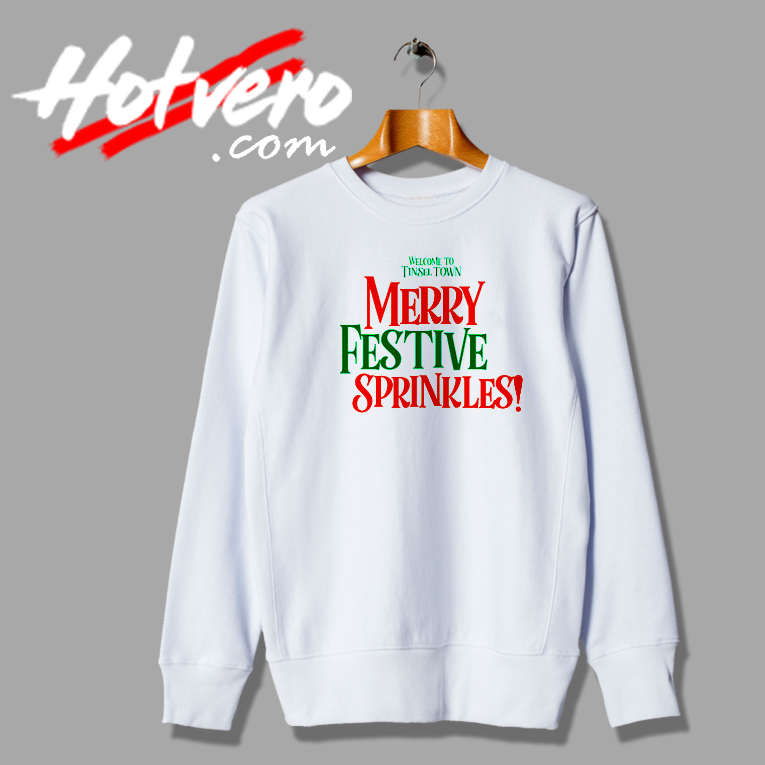 Merry Festive Sprinkles Sweatshirt