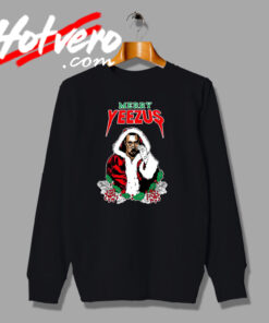 Merry Yeezus Kanye West Santa Sweatshirt