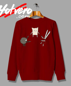 Mexican Standoff Rock Paper With Gun Sweatshirt