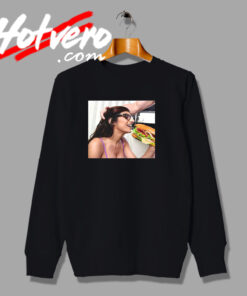 Mia Khalifa Hamburger Movie Star Sweatshirt