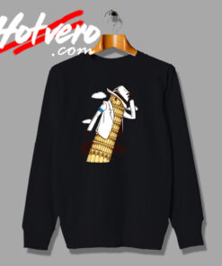 Michael Jackson Leaning Tower Funny Graphic Sweatshirt