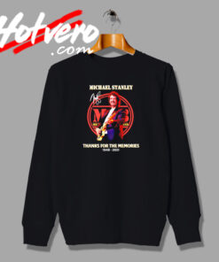 Michael Stanley Thanks For The Memories 1948 2021 Sweatshirt
