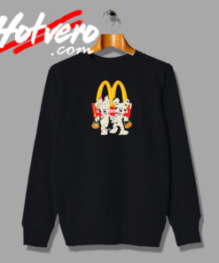 Mickey Mouse And Minnie Mouse Trick Or Treat Sweatshirt