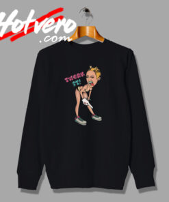 Miley Cyrus Twerk it Swag Photos Sweatshirt
