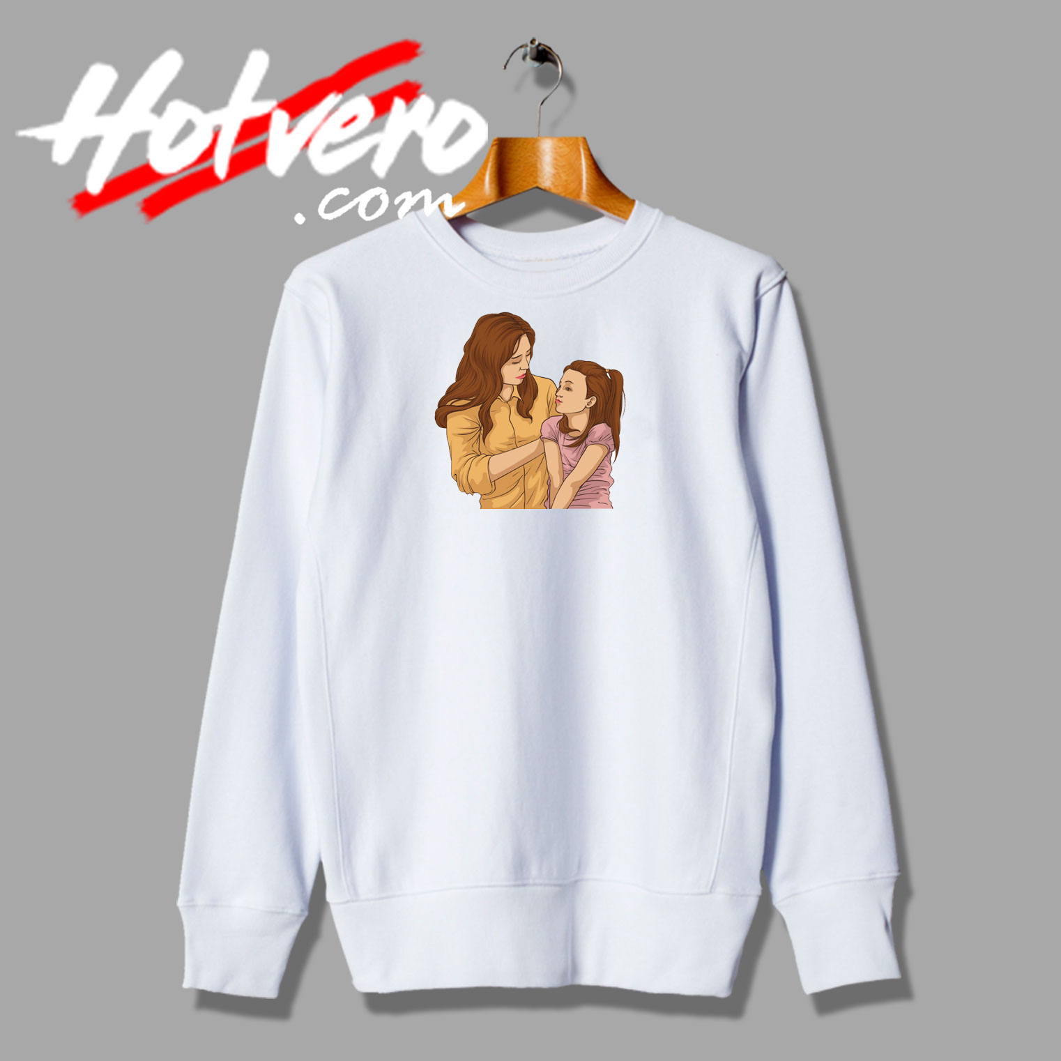 Mothers Day Mom and Daughter Sweatshirt