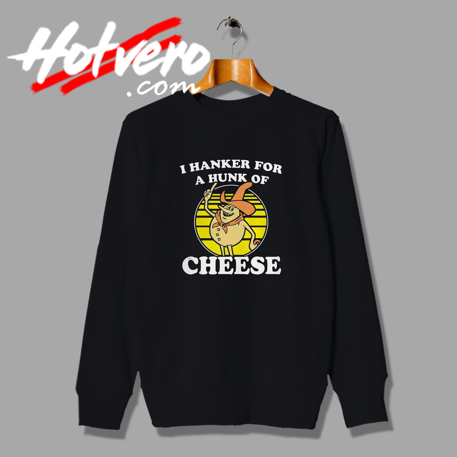 Mr Hunk Of Cheese Time For Timer Sweatshirt