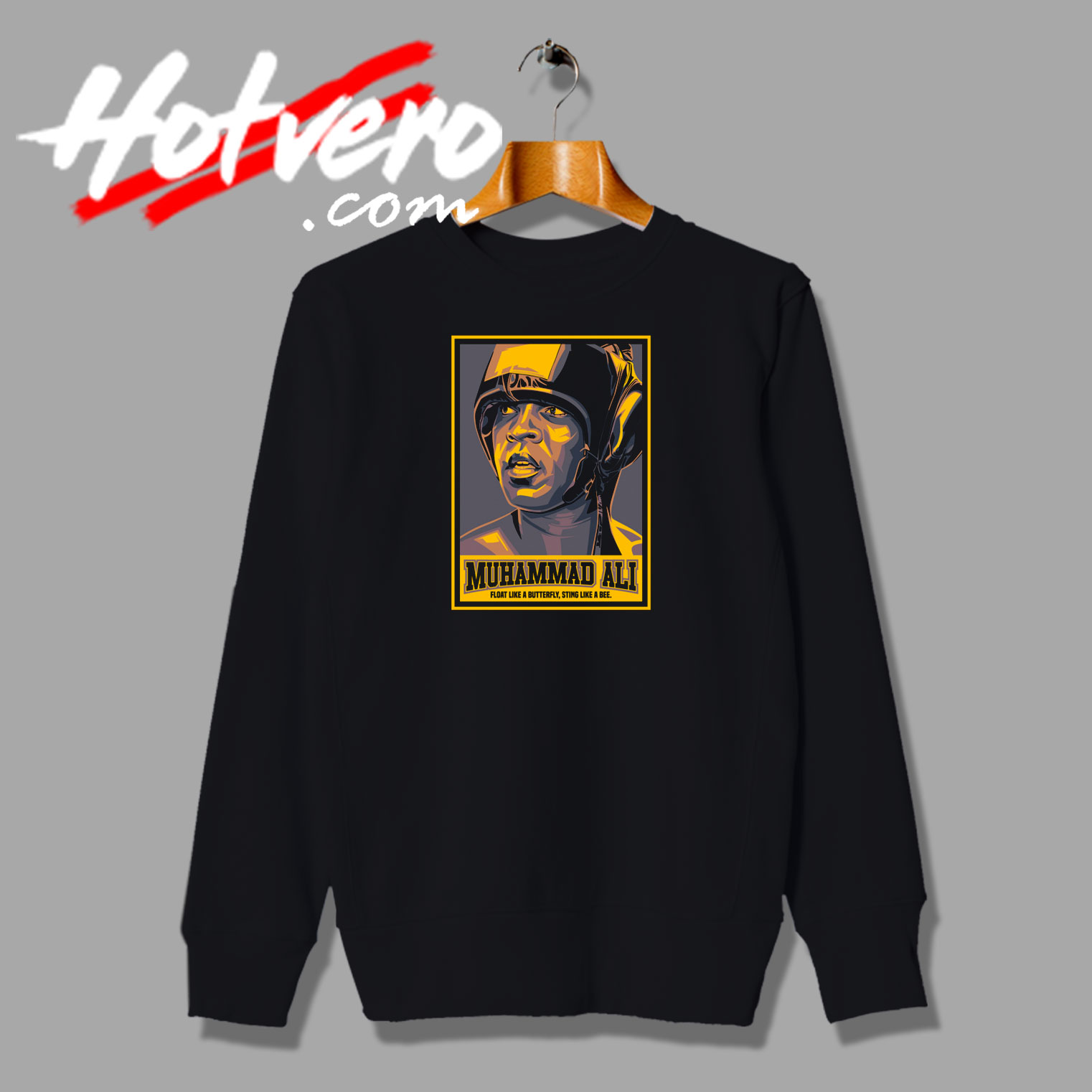 Muhammad Ali Float Like a Butterfly Sweatshirt