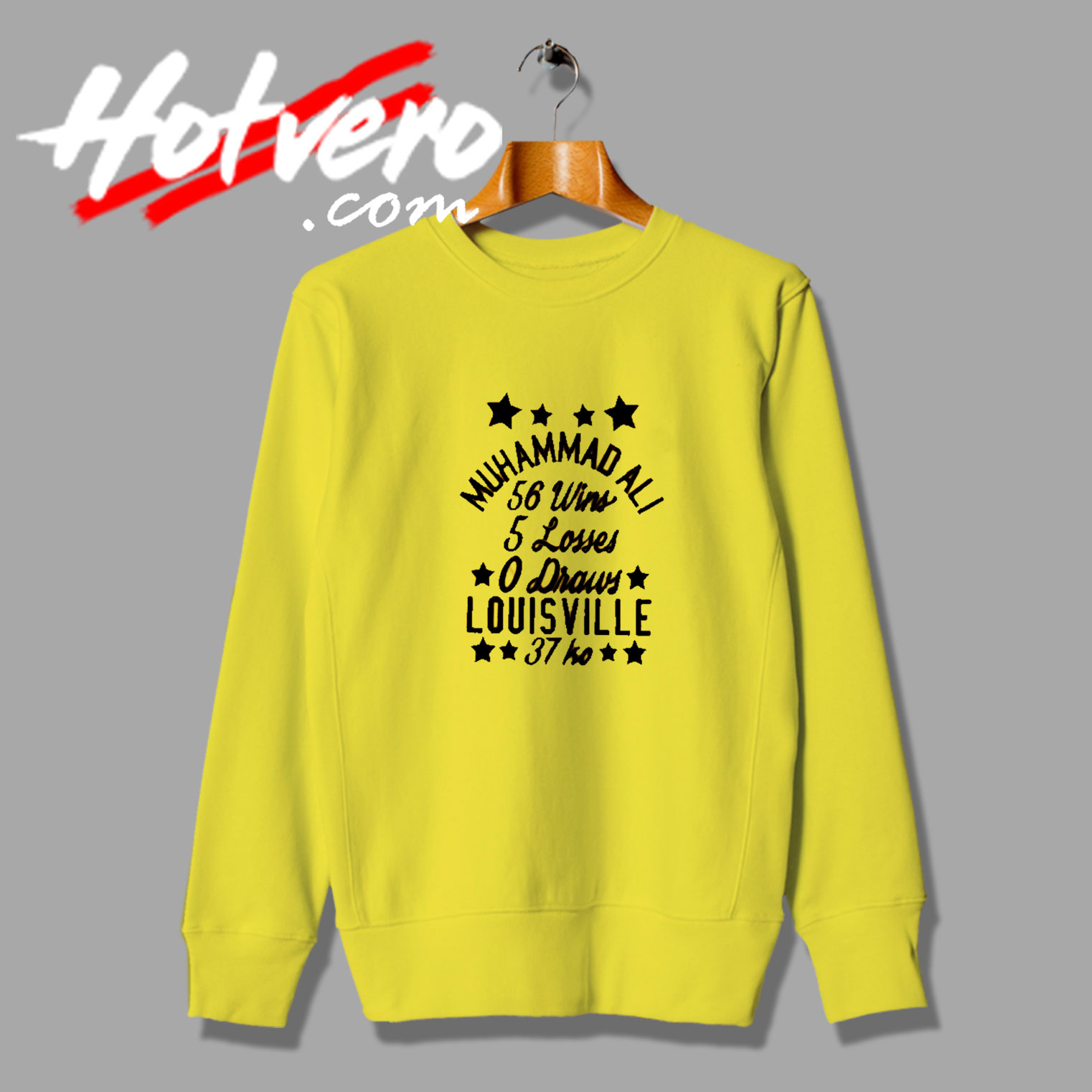 Muhammad Ali Win 56 And 5 Sweatshirt