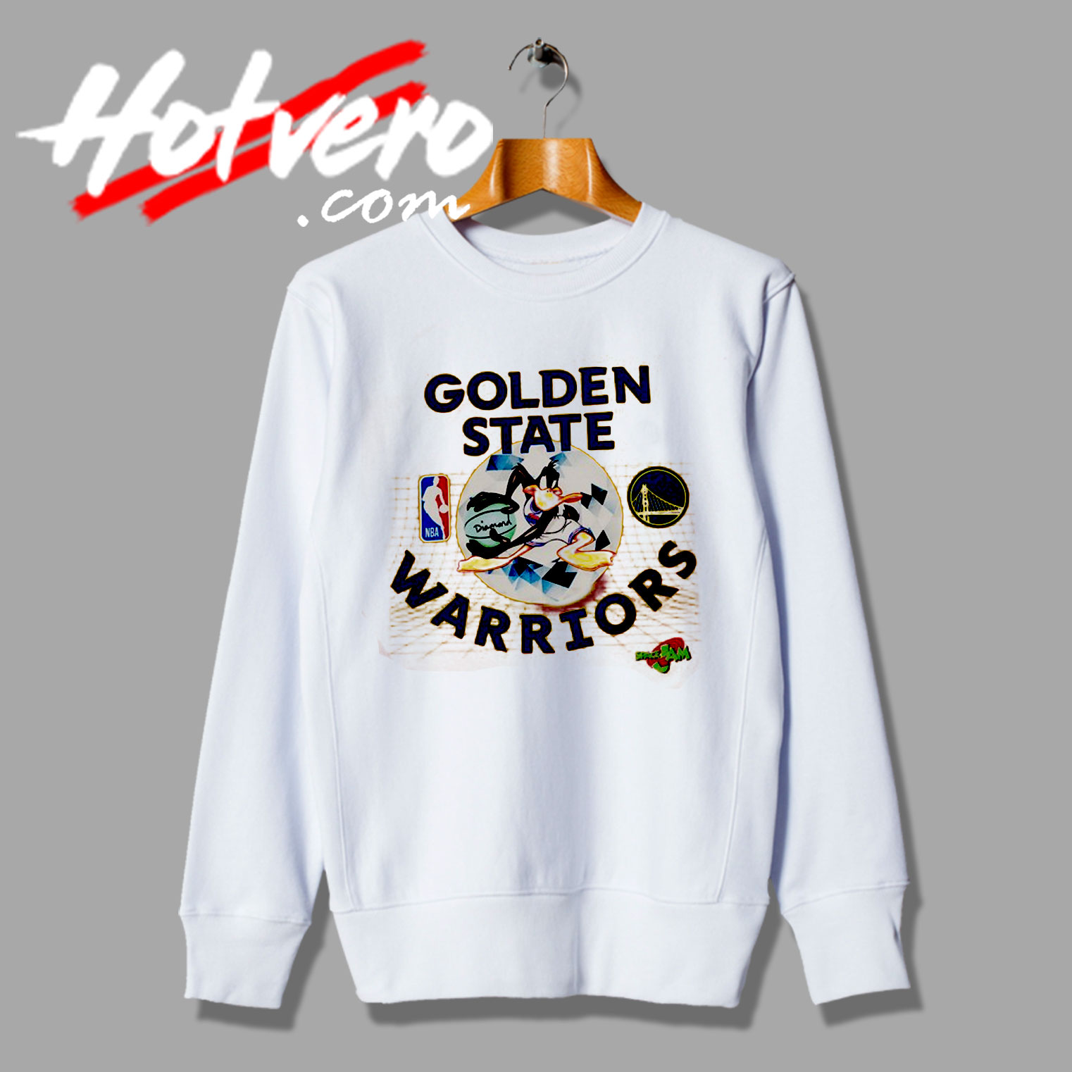 NBA Golden State Warriors X Daffy Duck Sweatshirt
