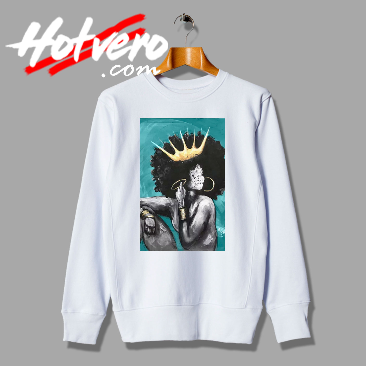 Naturally Queen Funny Artwork Sweatshirt