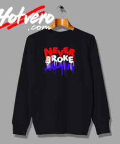 Never Broke Again 4th of July Graphic Sweatshirt