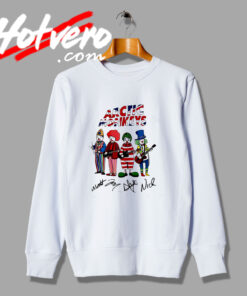New Arctic Monkeys Clown Signatures Sweatshirt