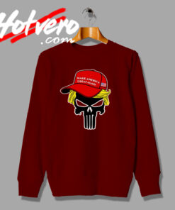 New Donald Trump x Skull Hat Sweatshirt
