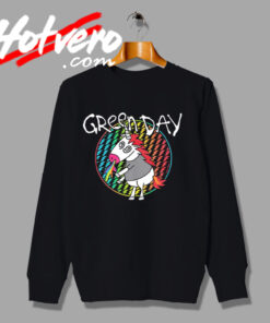 New Green Day Unicorn Colorful Sweatshirt