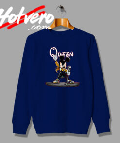 New Queen Freddie Mercury Mickey Mouse Singing Sweatshirt