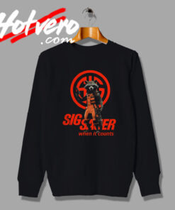 New Rocket Racoon Sig Sauer Sweatshirt