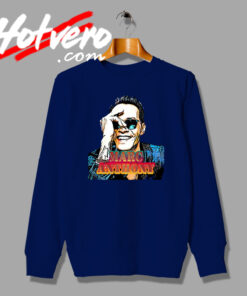 Nice Marc Anthony Singer Graphic Sweatshirt