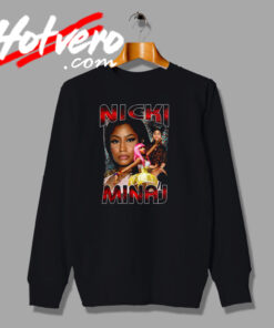 Nicki Minaj Retro Classic 90s Rap Sweatshirt